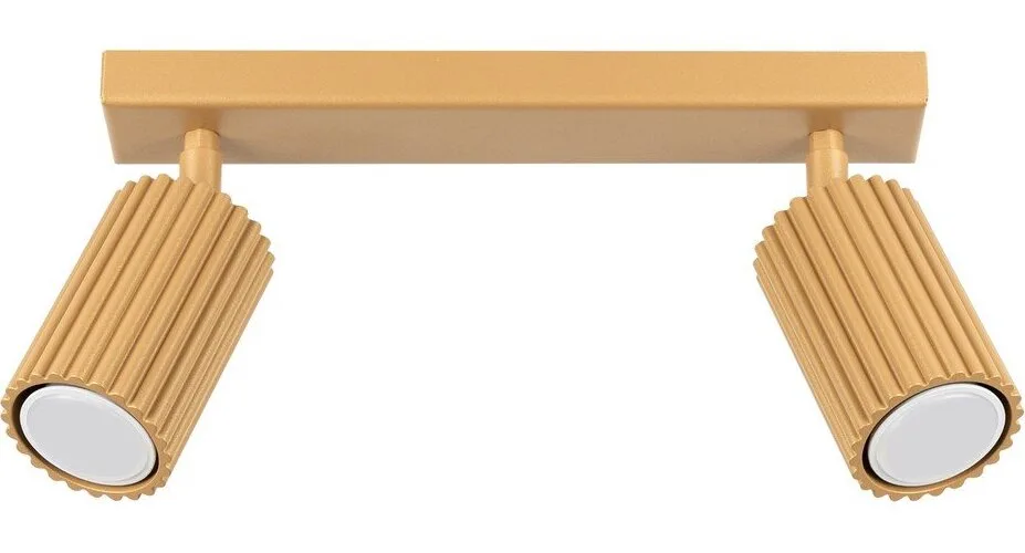 Bodové svítidlo ve zlaté barvě 6,5x30 cm Gleam – Sollux