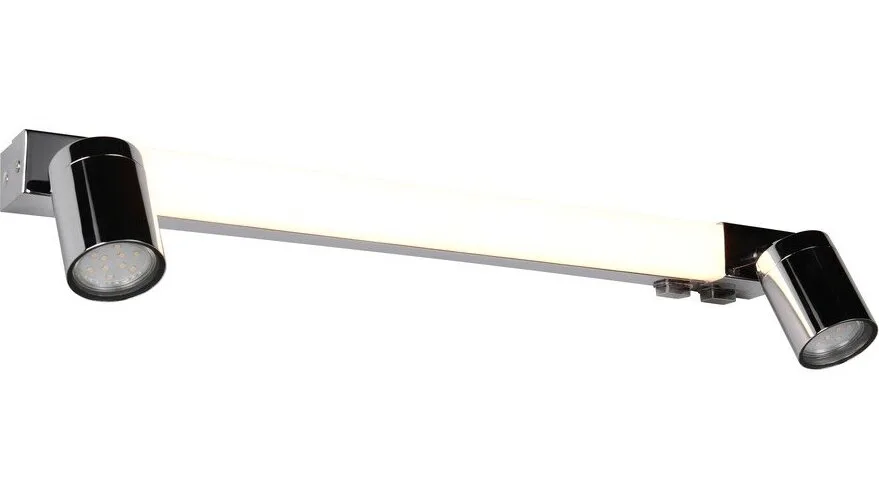 LED nástěnné svítidlo v leskle stříbrné barvě Enrico – Trio