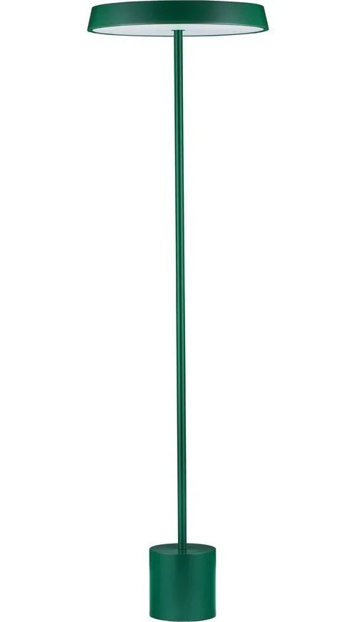 Zelená kovová LED stojací lampa (výška 136 cm) Vetro – Nova Luce