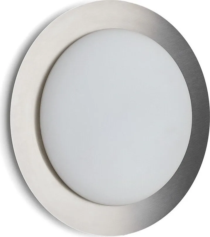 Šedé LED nástěnné svítidlo ø 40 cm Novae – Kave Home